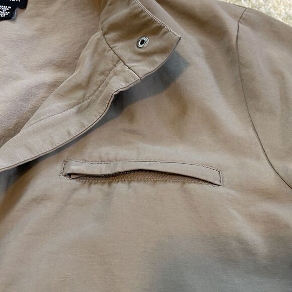 Eileen Fisher Grey Zip Jacket M - Picture 5 of 7